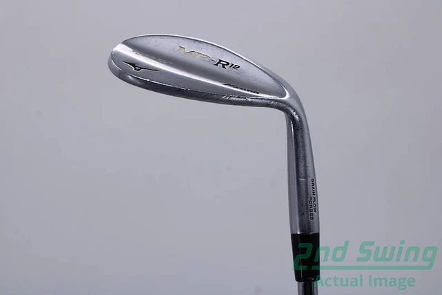 Mizuno MP-R 12 White Satin Chrome Wedge Lob LW 60° Steel Wedge Flex Right 36.0in