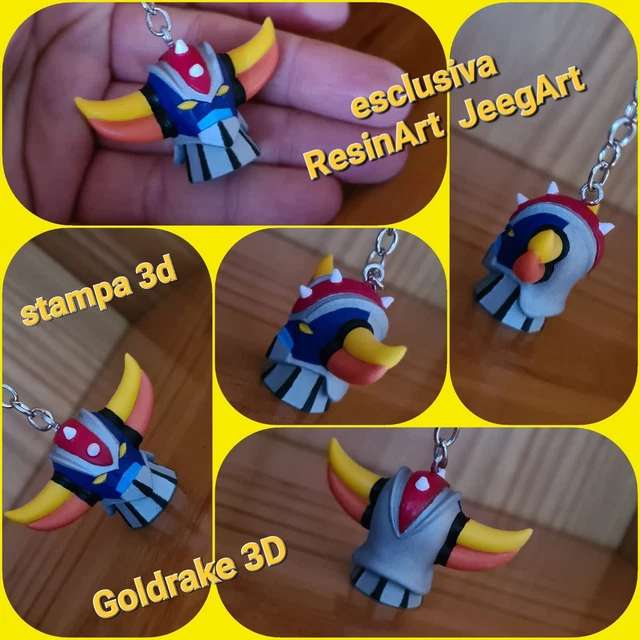 Portachiavi Goldrake Plastoy - Accessorio Da Collezione Per Appassionati - Foto 8