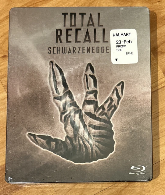 TOTAL RECALL 1990 Arnold Schwarzenegger Blu-Ray Steelbook Edition 2013 ...