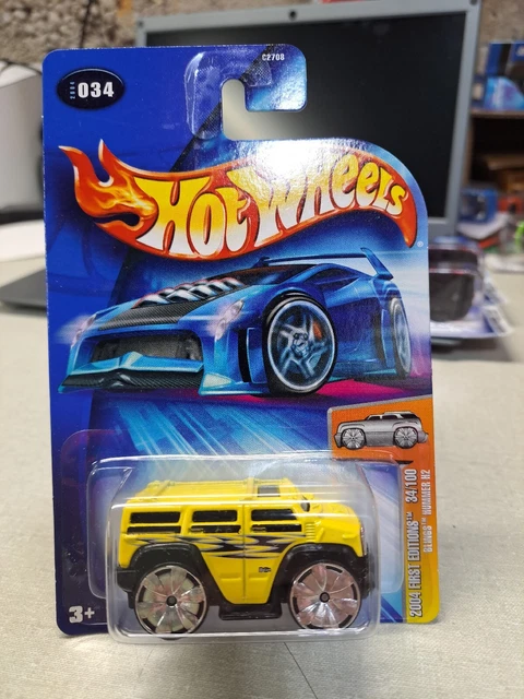 2004 Hot Wheels #34 Blings Hummer H2 First Editions New MOC