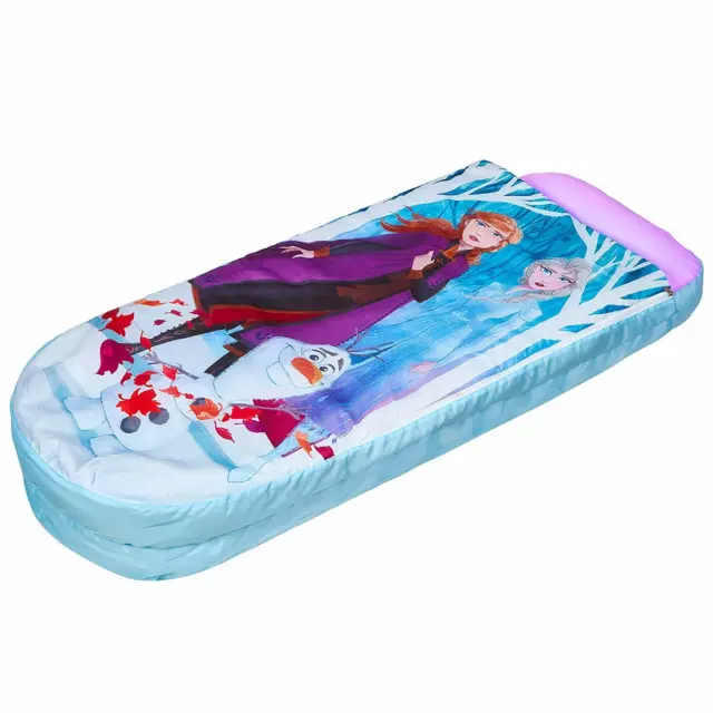 Disney Frozen Junior Fertigbett - 2 in 1 Kinder Schlafen Luftbett in einer Tasche 3