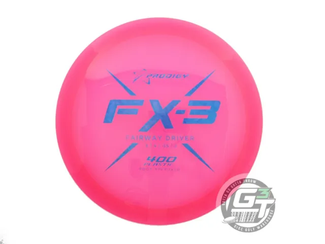 USED Prodigy Discs 400 FX3 174g Pink Blue Shatter Foil Fairway Driver Golf Disc