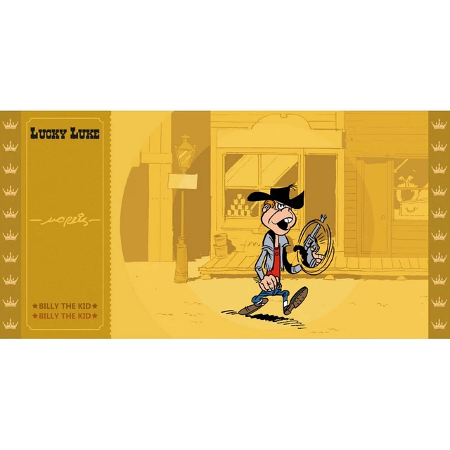 Collectible CK Golden Ticket Lucky Luke (Billy The Kid)
