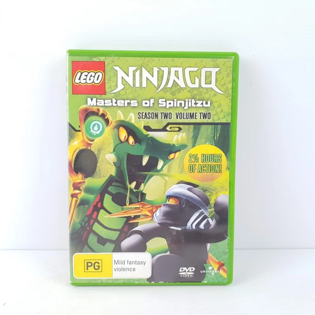 Lego Ninjago Masters Of Spinjitzu Season 2 Volume 2 Region 4 - DVD - FREE POST