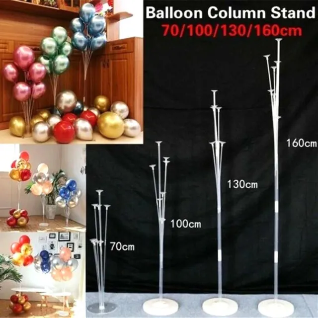 Shower Birthday Decoration Column Stand Rack Base Tube Sets Balloon Support