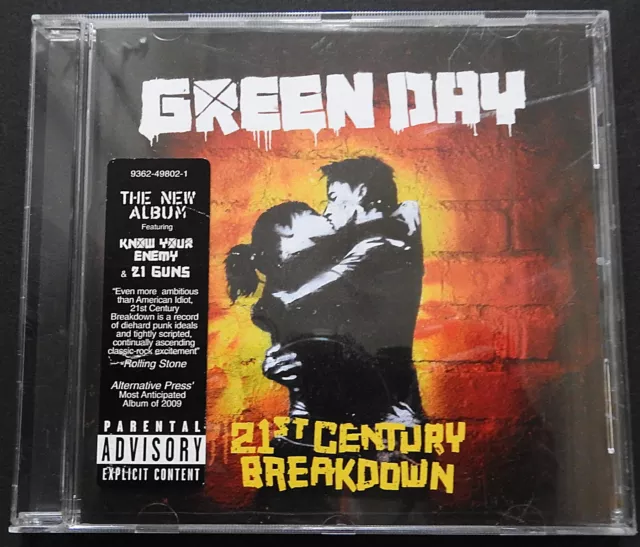 GREEN DAY 21st CENTURY BREAKDOWN 2009 REPRISE 093624980216