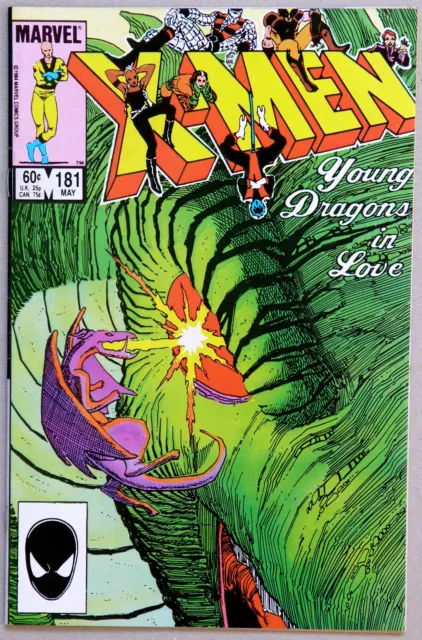 Uncanny X-Men #181 Vol 1 - Marvel Comics - Chris Claremont - John Romita Jr