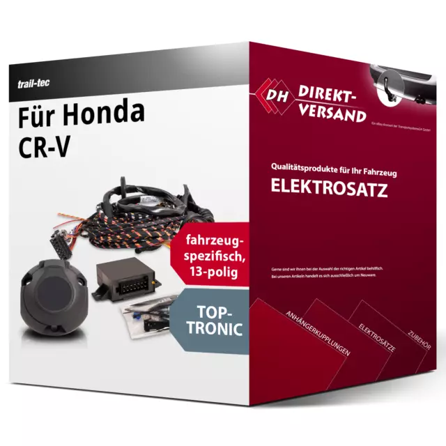 Für Honda CR-V II Typ RD Elektrosatz 13polig spezifisch neu