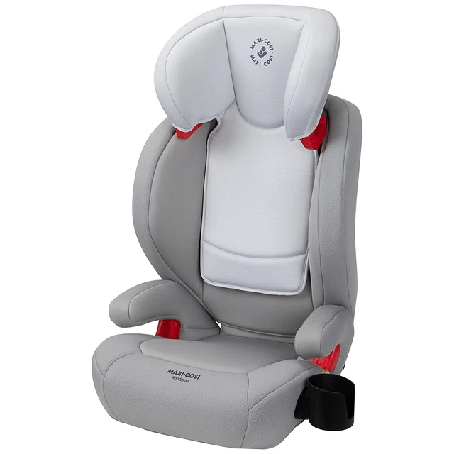 NEW IN BOX Maxi-Cosi RodiSport Booster Car Seat POLISHED PEBBLE BC152FZD GRAY