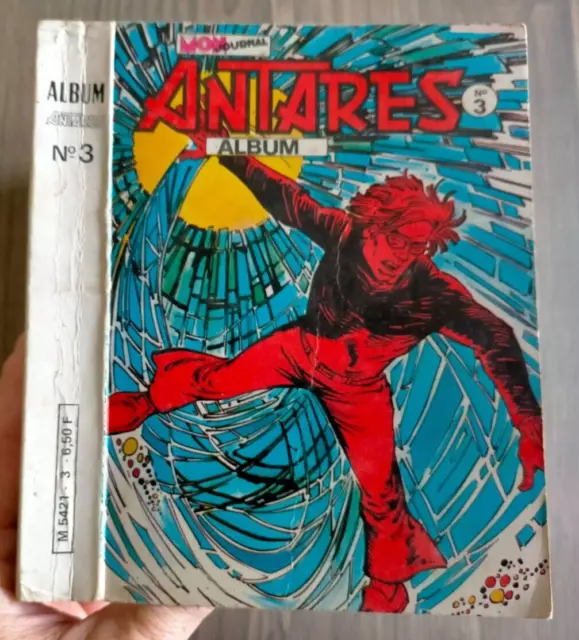 bd ALBUM recueil ANTARES n° 3-7.8.9  MON JOURNAL 1979 FANTASIA l'immortel TBE