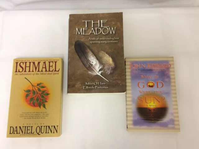 Spiritual Novel Book Bundle x 3/The Meadow-personal inscription signed by author