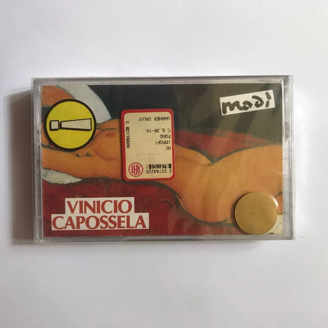 Vinicio Capossela  Modì 1991 Musicassetta Nuova Sigillata