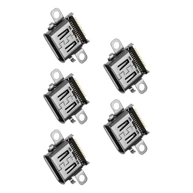 1 Pz Tipo C 16 Pin Doppia Fila SMT Presa Connettore USB 3.1 Femmina SMD DIP Per Huawei Samsung Lenovo PCB Design Fai Da Te Ad Alta Corrente - Foto 3