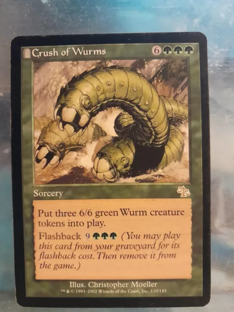 Crush of Wurms ~ Judgment [ Excellent ] [ Magic MTG ]