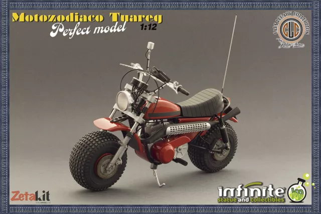 Modellino Tuareg Moto Zodiaco Perfect Model 1/12 Bud Spencer