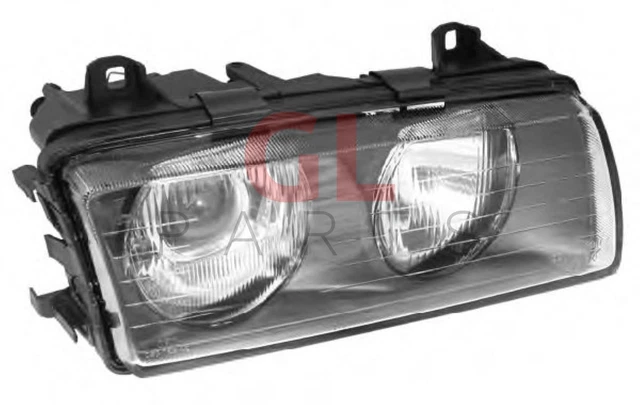 Optique Avant Gauche (phare) BMW Série 3 E36 - 63121393271 - Occasion Garantie 12 Mois