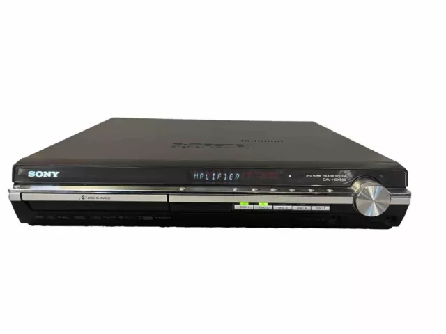 Amplificador Digital Sony S-Master DVD Sistema de Cine en Casa HCD-HDX500 FUNCIONA PROBADO