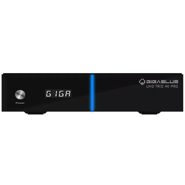 GigaBlue TRIO PRO UHD 4K 1x DVB-S2X 1x DVB-C/T2 Tuner BT WiFi Combo-Receiver 2