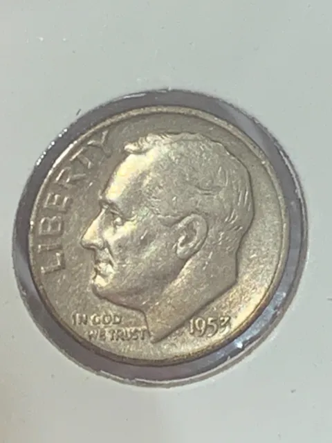 1953 D  Roosevelt Dime from a nice collection some toning #1953921-D