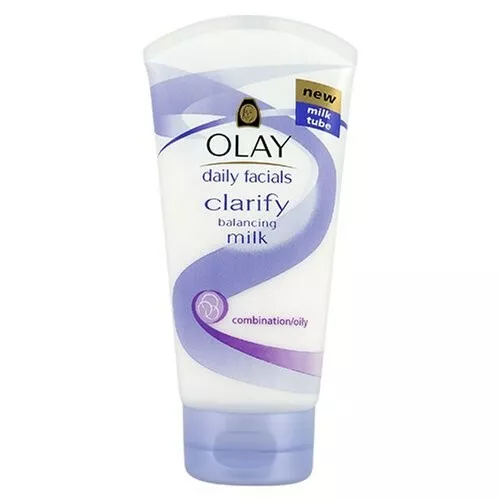 3x Olay Daily Facials Clarify Balancing Milk 150ml enhance skins appearance