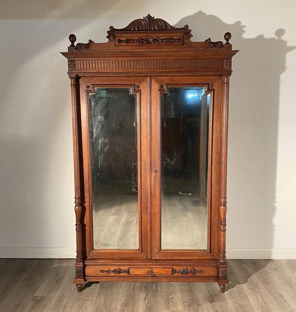 Antique 19th Century French Armoire In Oak ( REF AF-1522 )