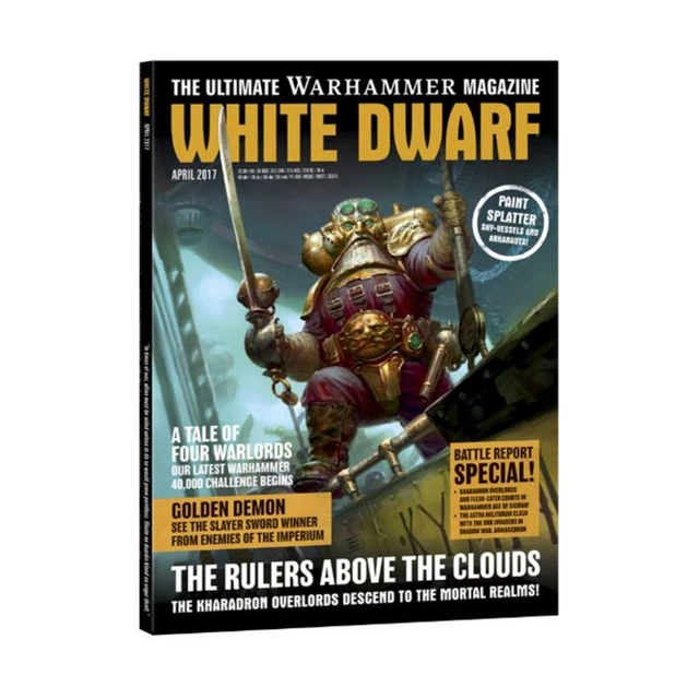 WHITE DWARF MAG 417 A Tale Of Four Warlords Rulers Above The Clouds WHITE DWARF MAG 417 A Tale Of Four Warlords Rulers Above The Clouds