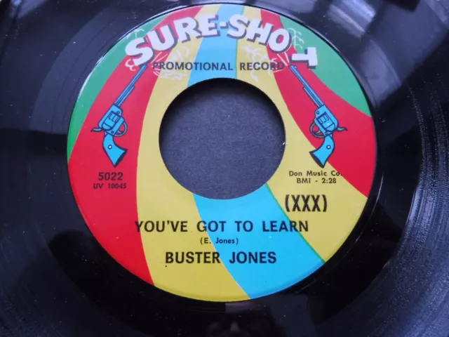 Buster Jones - Baby Boy 1966 USA 45 SURE SHOT DJ NORTHERN SOUL