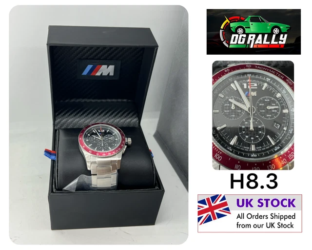 OE BMW UNISEX Mens Ladies M Sport Chronograph Wrist Watch Metal 80262463268 499.99 PicClick UK