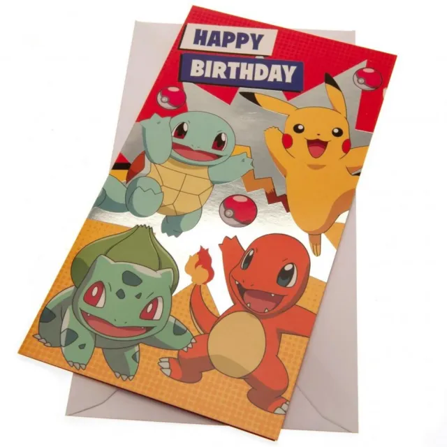 Pokemon - Carte d'anniversaire (TA9363)