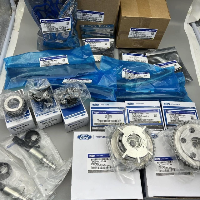 Timing Chain Kit + High Performance Oil Pump For 1997-2004 Ford F-150 F-250 5.4L 2-Valve | No Gears Included