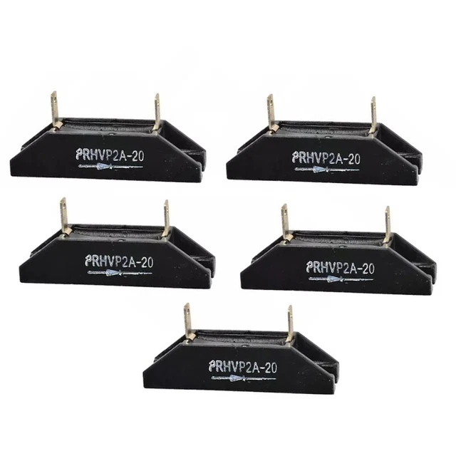 4Pcs 20kV 2A Single Phase High Voltage Rectifier Diodes – PRHVP 2A 20, 18197