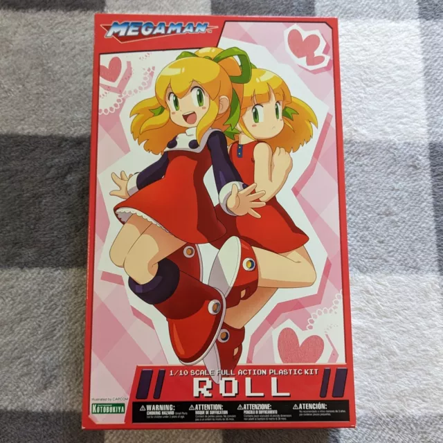 KOTOBUKIYA Capcom Megaman Rockman Series 1/10 Scale Plastic Model Kit - Roll