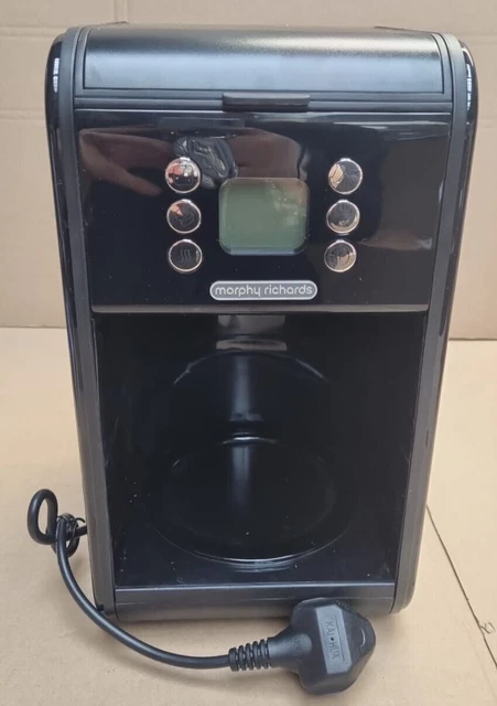 MORPHY RICHARDS ACCENTS 162008 Pour Over Filter Coffee Machine 900W Black 50.00 PicClick UK