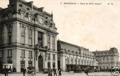 CPA 33 BORDEAUX   gare du midi