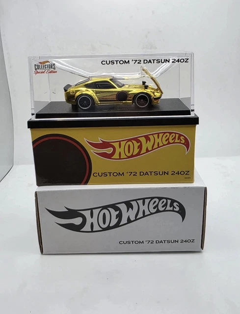RARE HOT WHEELS Rlc Custom 72 Datsun 240Z Red Line Club Édition