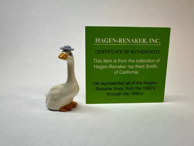 Hagen Renaker Mother Goose Blue Hat Rare Dealer Sample Kent Smith Collection