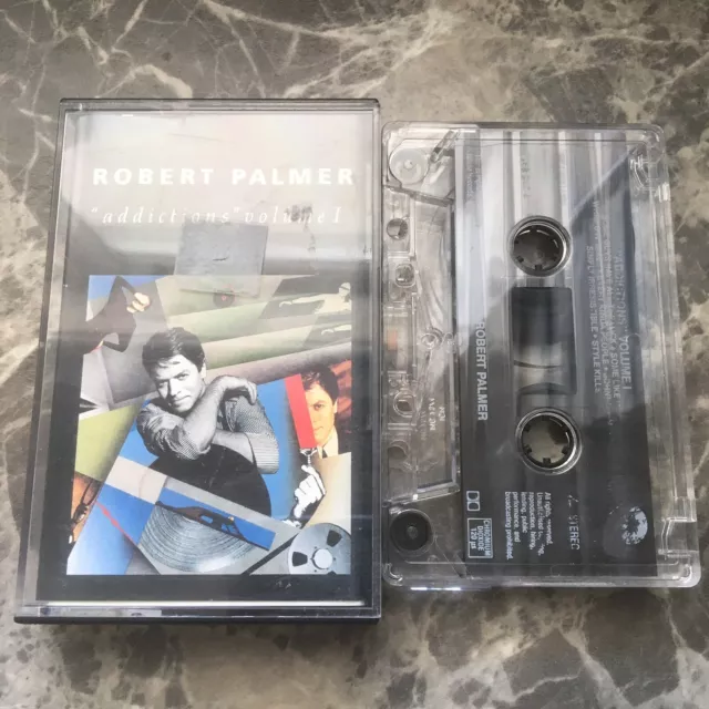 Robert Palmer Addictions Volume 1 Cassette Album  ******************************