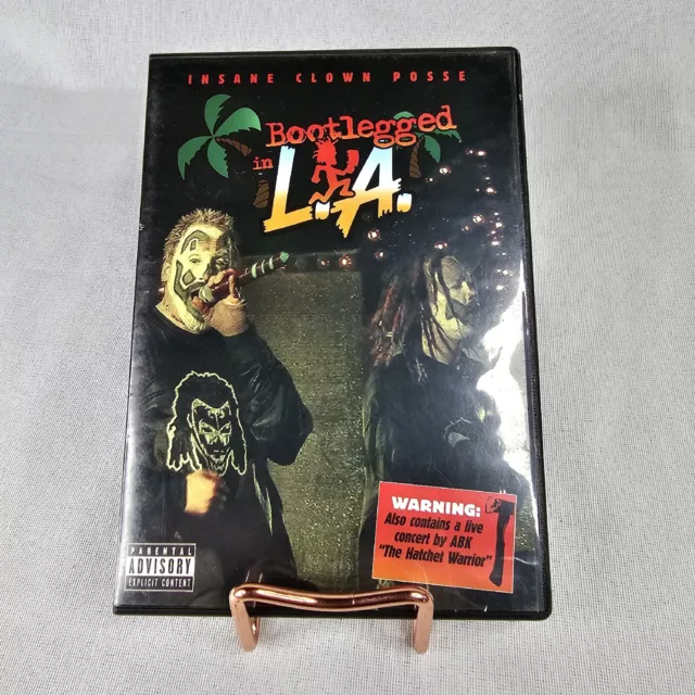 ICP Bootlegged in L.A. DVD 2003 Psychopathic Records AnyBody Killa ABK!!!!