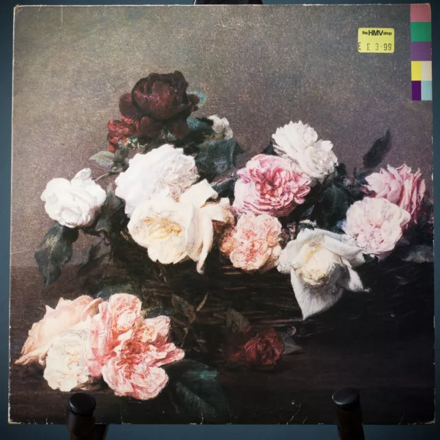 New Order Power Corruption & Lies Uk 1St Pressing Lp & Die Cut Sleeve Fact 75