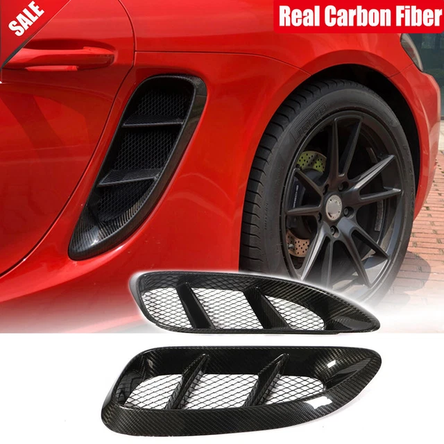 Zunsport Black Outer Grille Set Porsche Cayman 987.1 2005-09 Zpr20405b