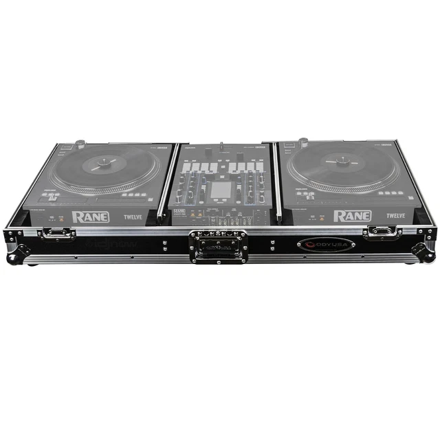 Odyssey FZGSRANE1272W DJ Coffin with Red TSA Combination Lock idjnow 3