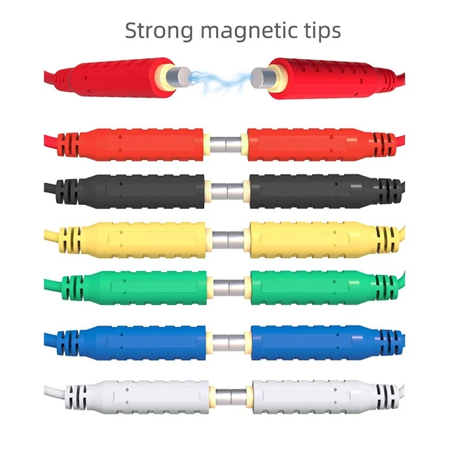 TROUBLESHOOT WITH EASE using Magnetic Test Leads with 30VAC 5A Jumper