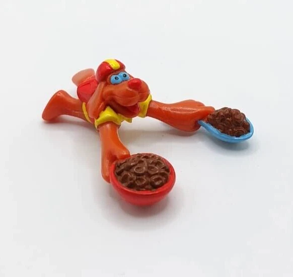 Figurine Embout De Crayon Chocapic - Pico Sur Sa Moto - Édition 1995 - Très Bon état