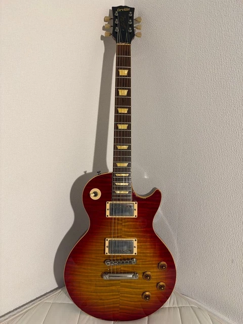 ORVILLE LES PAUL Standard Guitar LPS-80F Cherry Sunburst Made in