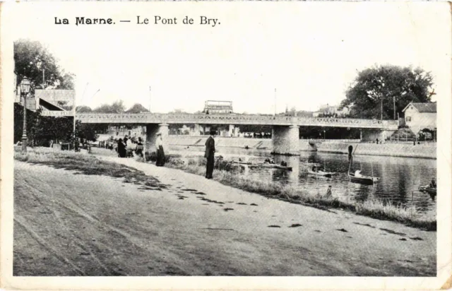 CPA Bry sur Marne Le Pont de Bry FRANCE (1338102)