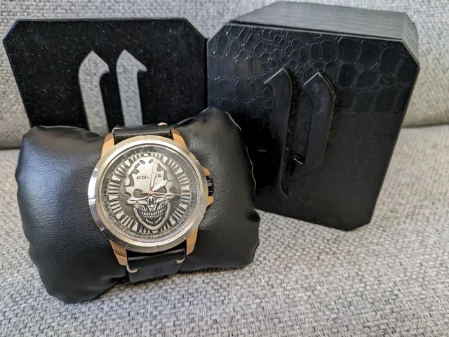 Police reaper skull watch on sale
