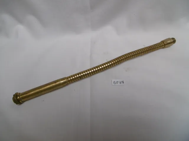 Rallonge flexible 24,5 cm en laiton, filetage 10,85 mm pour luminaires (BP97)