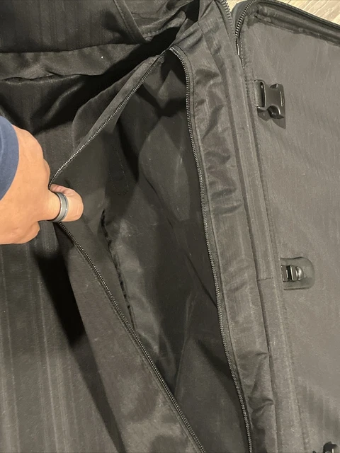 TUMI Adjustable Upright Rolling Suitcase Black 16