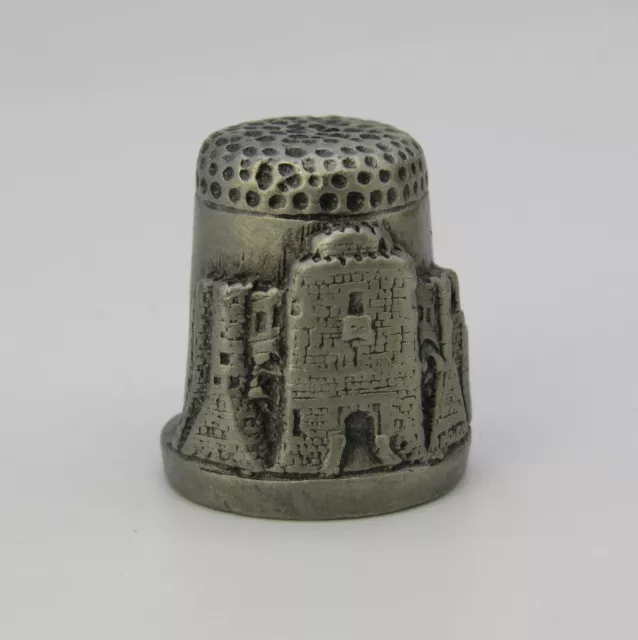 Collectable Pewter Thimble 'Dover Castle' Kent