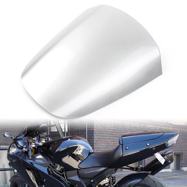 Coprisedile coprisedile argento per Kawasaki Ninja ZX-12R 00-08